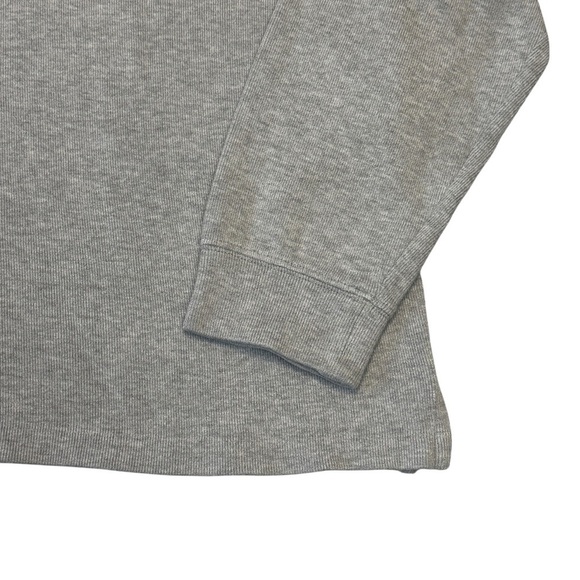 Polo Ralph Lauren Mock Zip Neck Thermal Pullover. Gray Size XXL #1439 - Picture 6 of 9